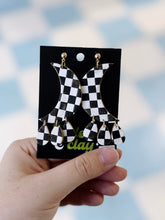Load image into Gallery viewer, big checkered crescents
