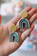 Load image into Gallery viewer, smiley rainbows • pastel
