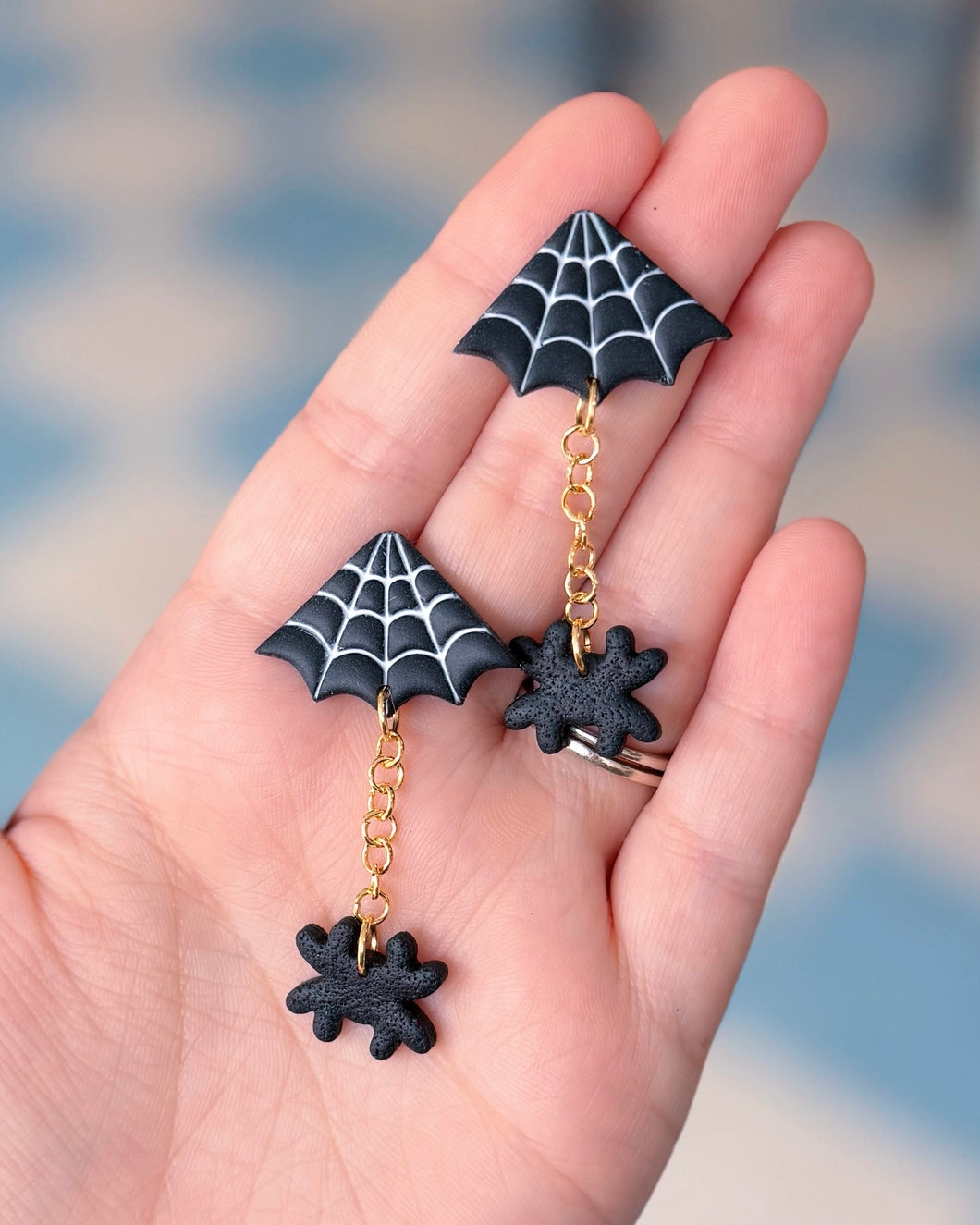 spider web chain dangles