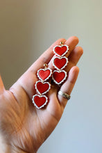 Load image into Gallery viewer, triple lacey hearts
