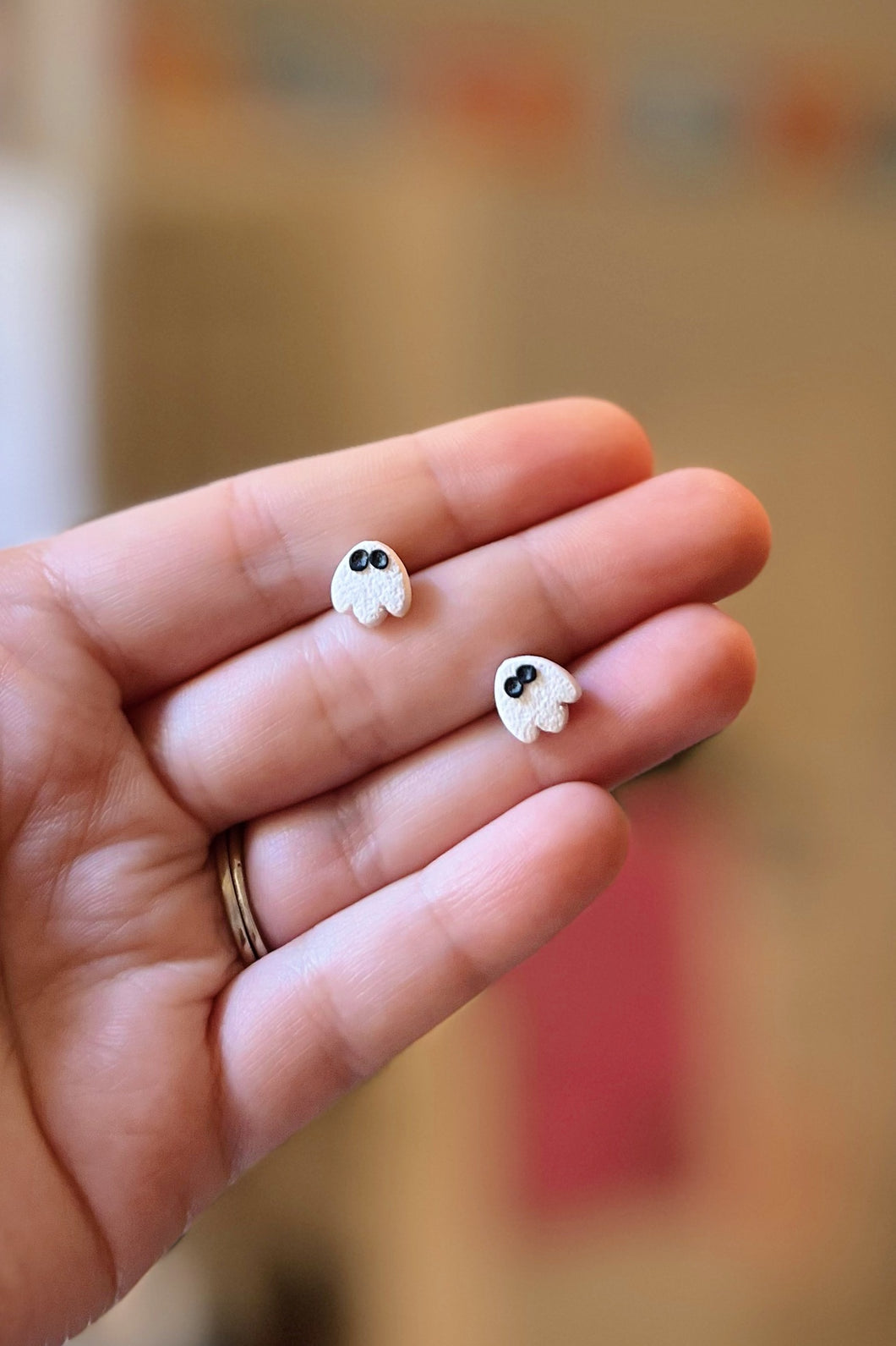 ghostie studs mini