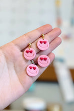 Load image into Gallery viewer, pink heart eye smileys
