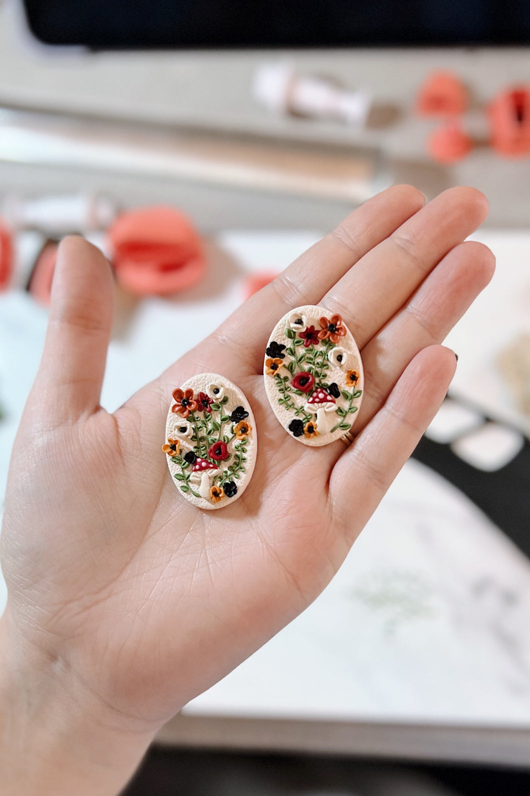 floral forest dangles