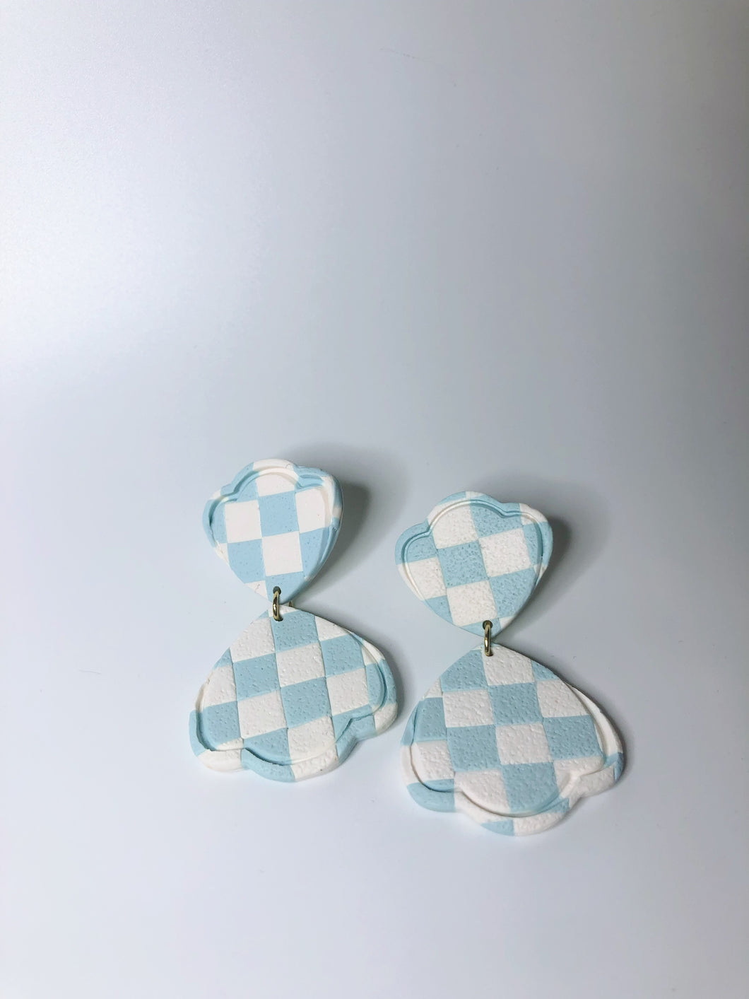 the Maisie • blue/white checkered
