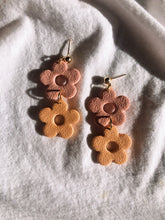 Load image into Gallery viewer, double flower dangles

