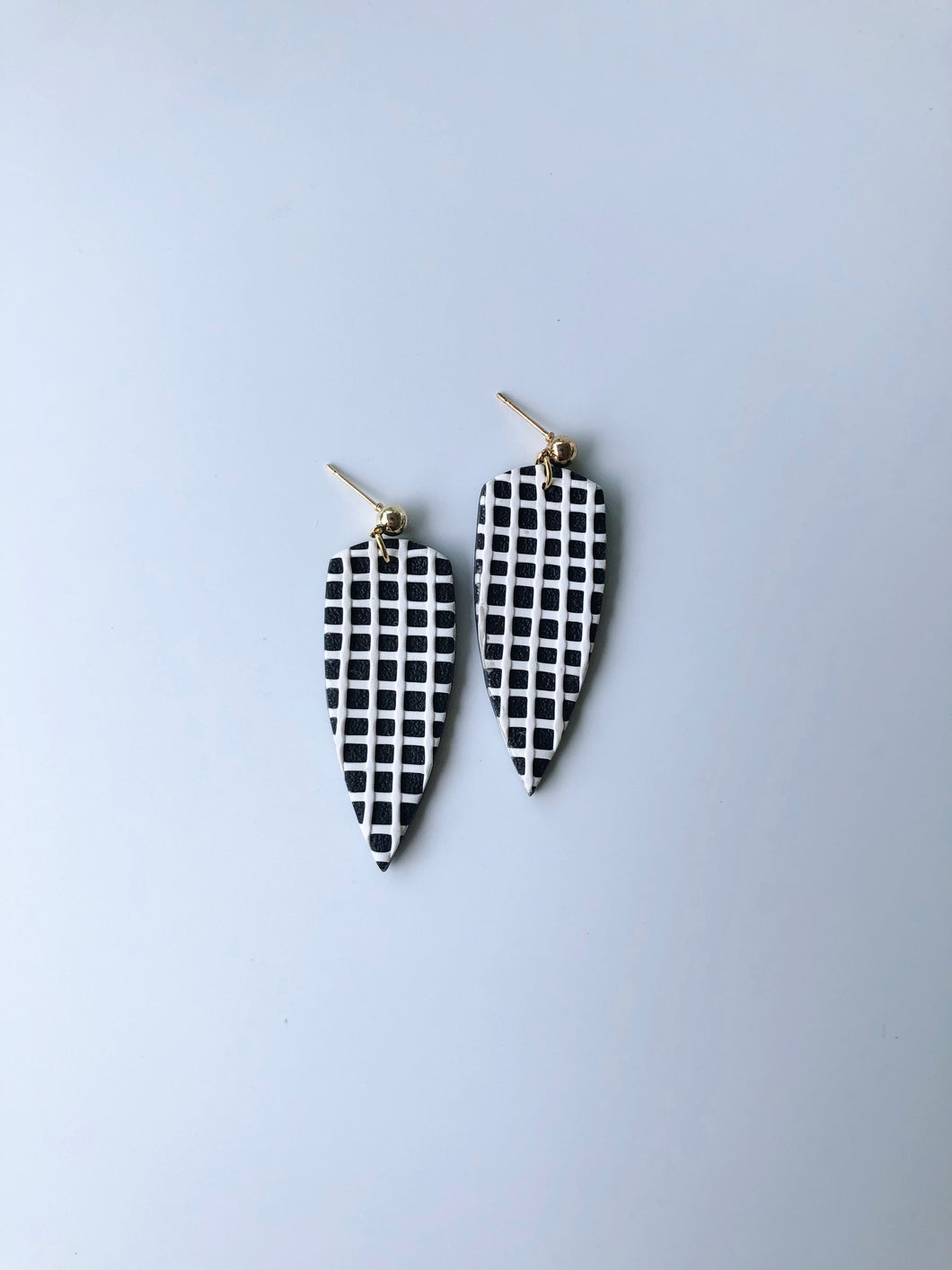 dagger dangles • checkerboard