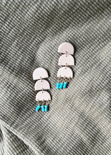 Load image into Gallery viewer, triple arch beaded dangles
